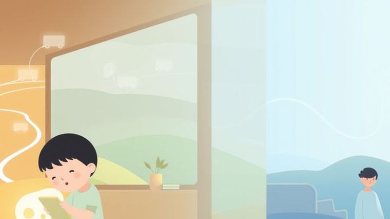 Una escena serena