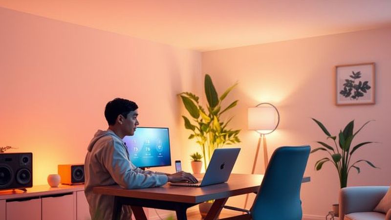 Un despacho moderno y luminoso inspira creatividad