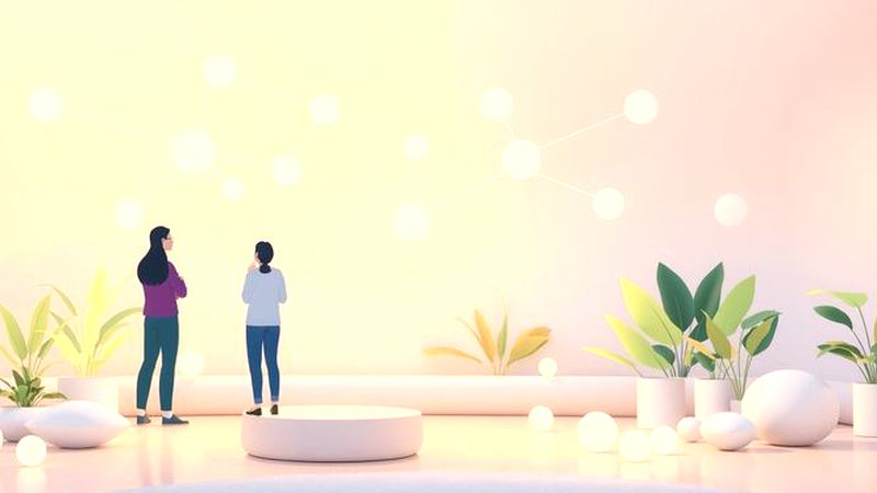 Un espacio sereno invita a la conexión