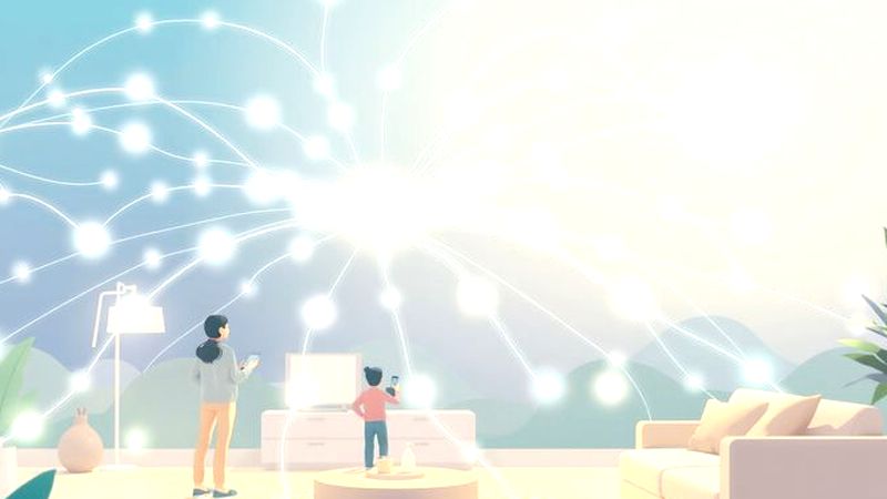 Conexión luminosa y pacífica