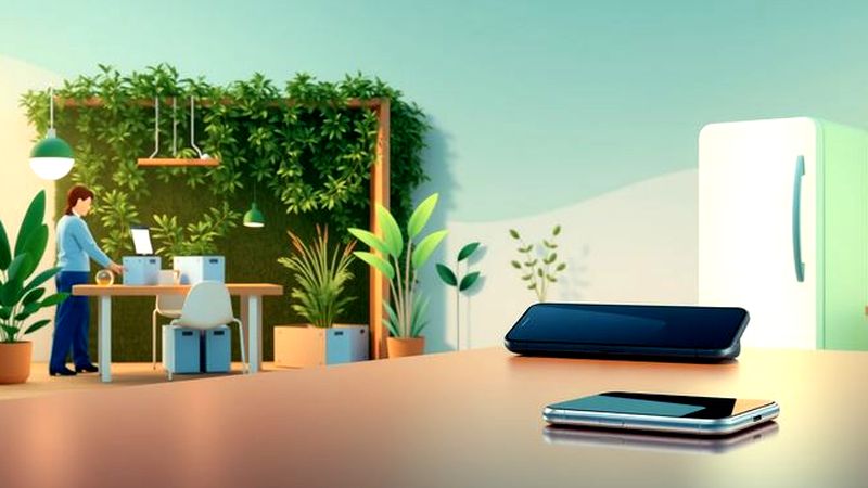 Un diseño minimalista tecnológico y natural
