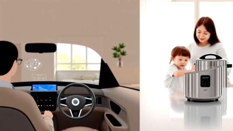 Tecnología y familia en calma suave