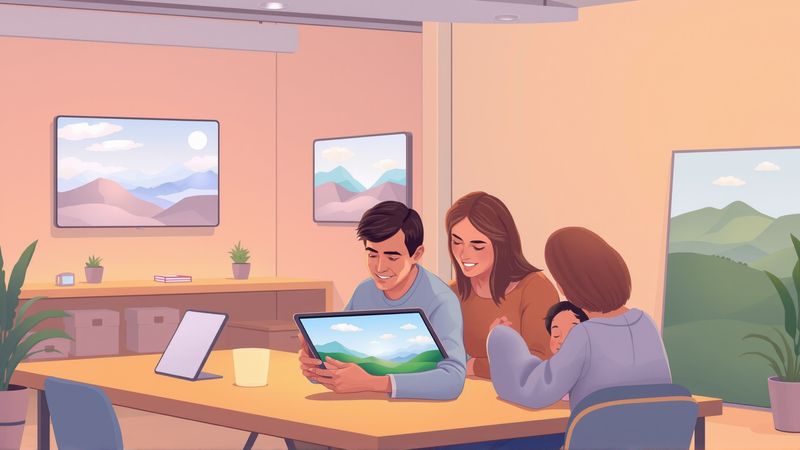 Un espacio digital y familiar armonioso