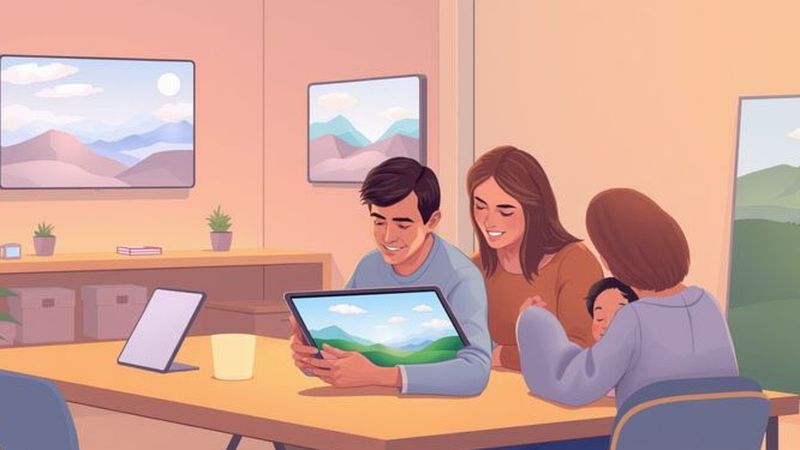 Un espacio digital y familiar armonioso