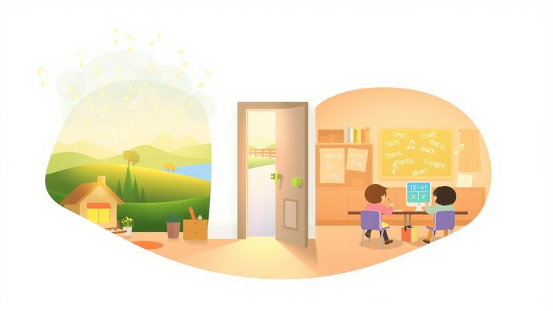 Aprendizaje creativo emerge de un hogar sereno