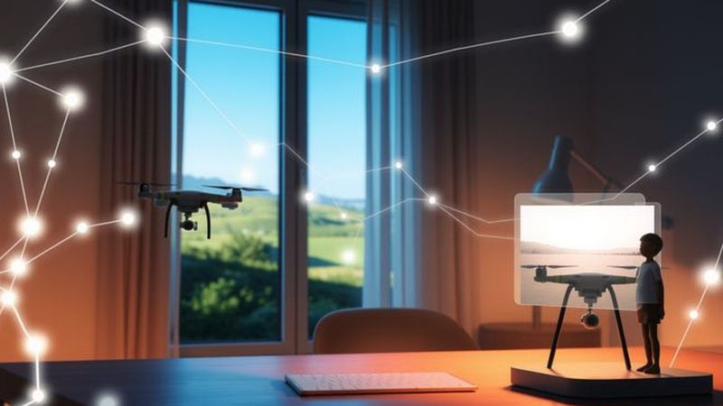 Tecnología sutilmente conecta un mundo tranquilo