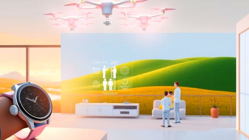 Drones y tecnología conectan naturaleza y hogar