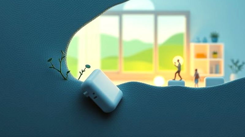 Un hogar moderno y tranquilo innova armoniosamente