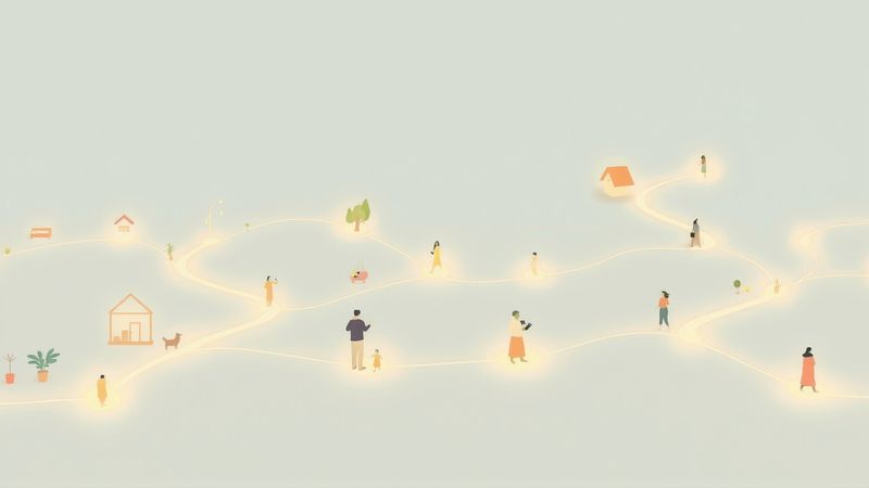 Redes iluminadas promueven conocimiento compartido y optimismo